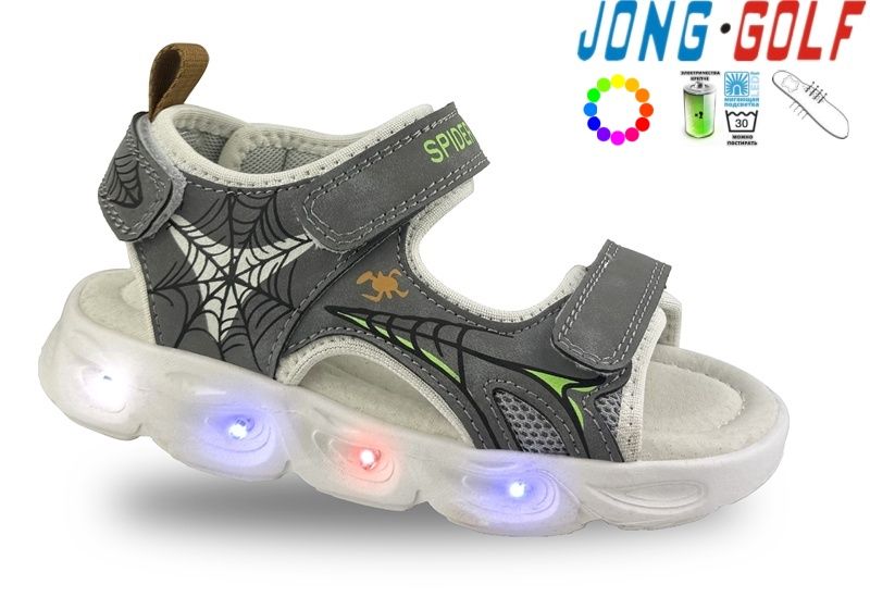 Босоножки Jong-Golf (26-31) B20569-2 LED (лето)