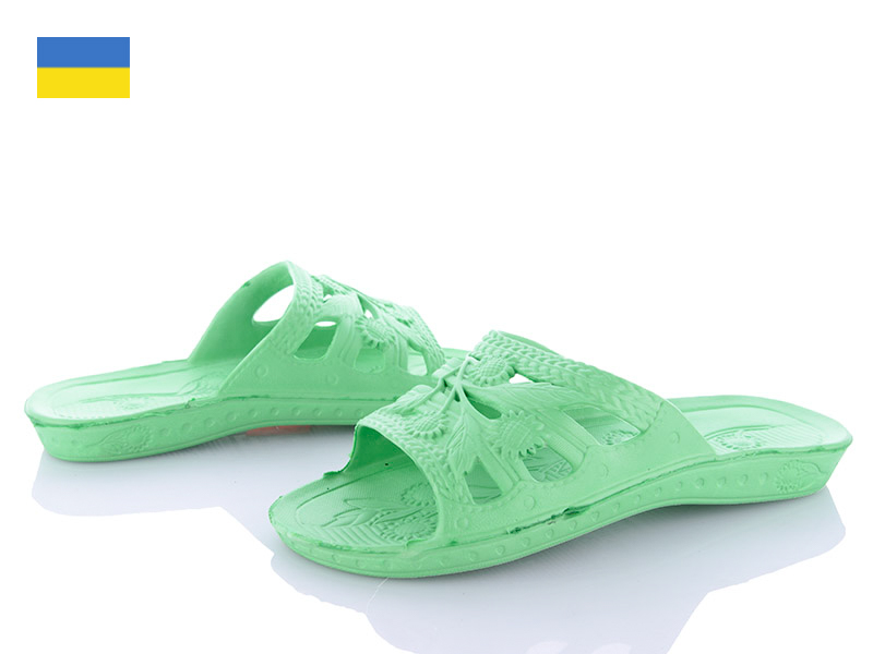 Шлепанцы Sanlin2 (36-41) SV010 зеленый (лето)