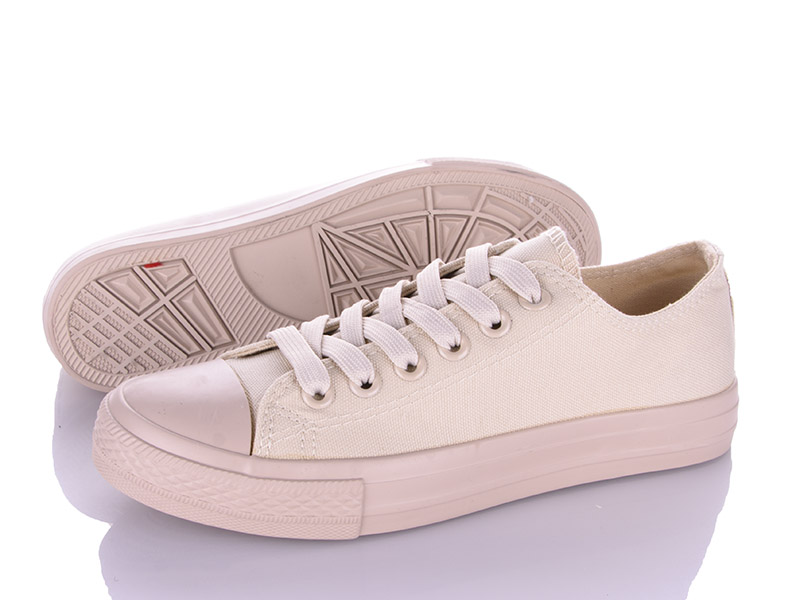 Кеды VIOLETA (36-41) 888-2 beige (деми)