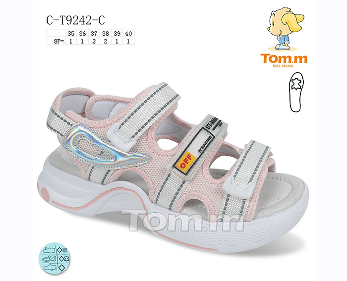 Босоножки ТОМ.М (35-40) 9242C (лето)