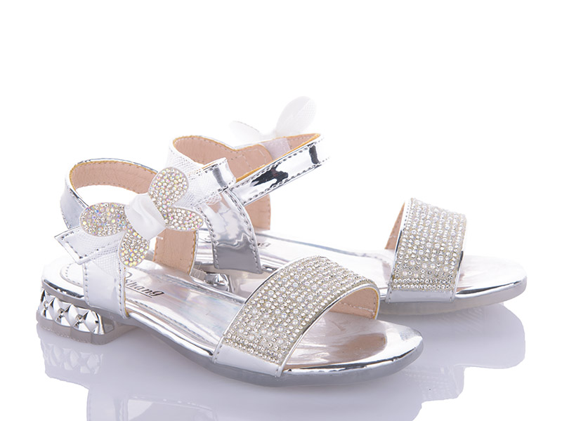Босоножки VIOLETA (26-30) DL16-C53 silver (лето)