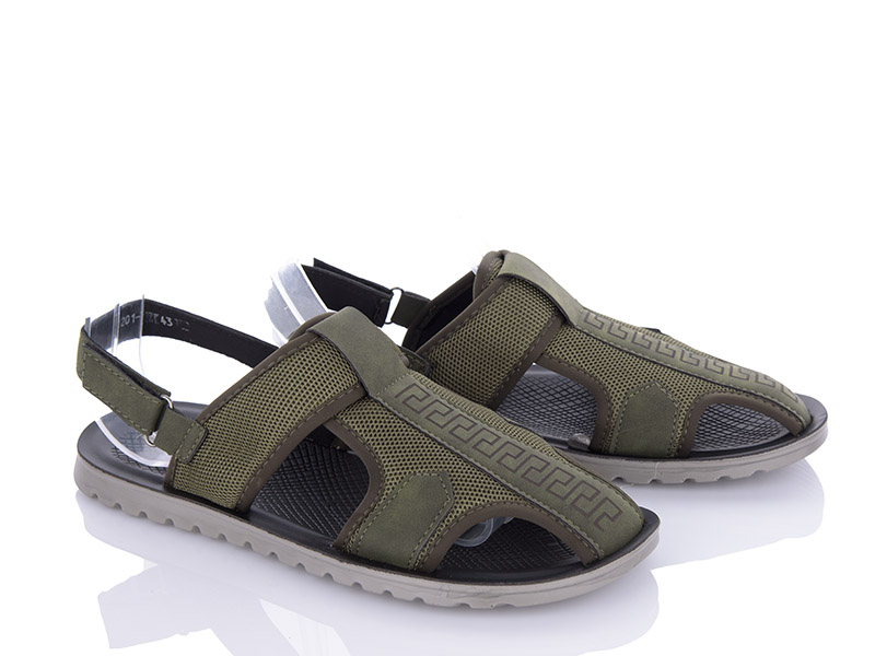 Сандалии VIOLETA (40-45) M201-3 army-green (лето)