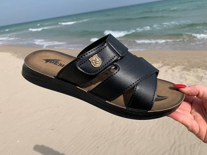 Шлепанцы Malibu (40-45) 6111 black (лето)