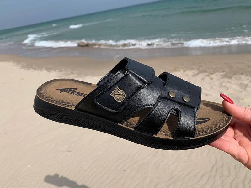 Шлепанцы Malibu (40-45) 6115 black (лето)