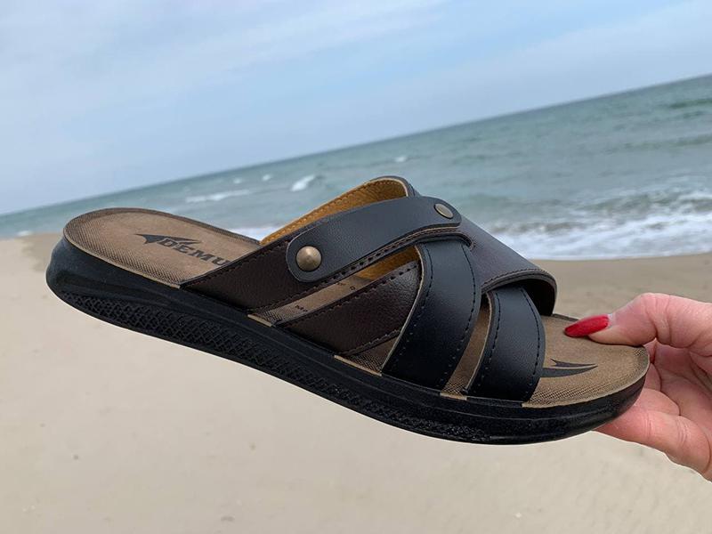 Шлепанцы Malibu (40-45) 6117 brown (лето)