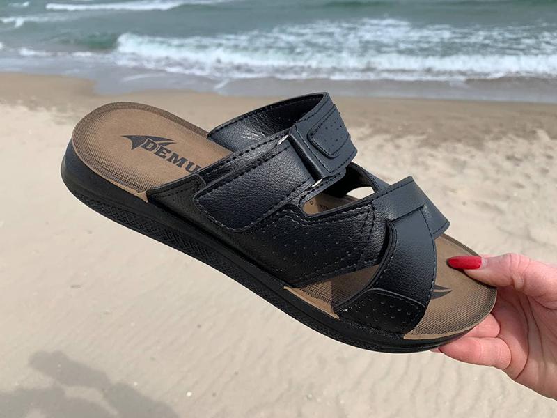 Шлепанцы Malibu (40-45) 6118 black (лето)