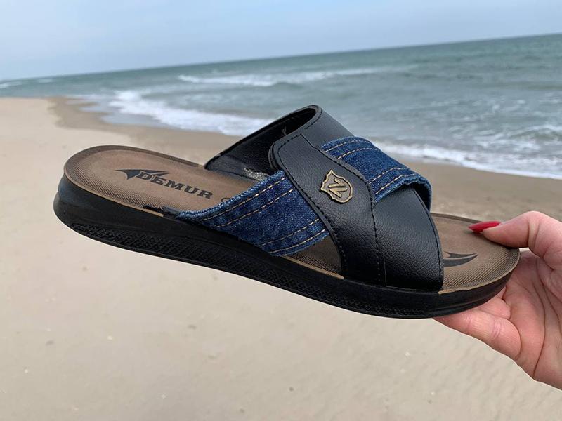 Шлепанцы Malibu (40-45) 6119 black (лето)