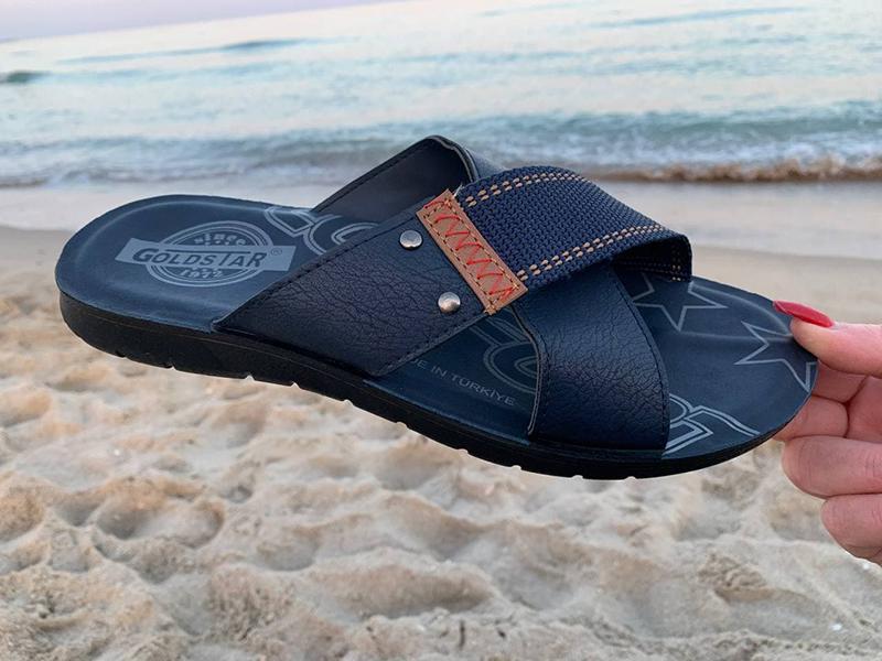 Шлепанцы Malibu (40-44) 6125 blue (лето)