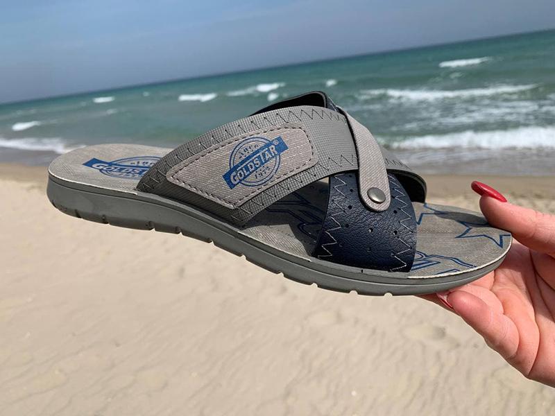 Шлепанцы Malibu (40-44) 6134 grey (лето)