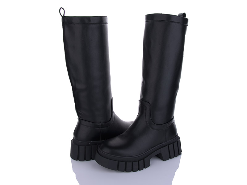 Сапоги VIOLETA (36-41) M10-E8295-1 black (деми)