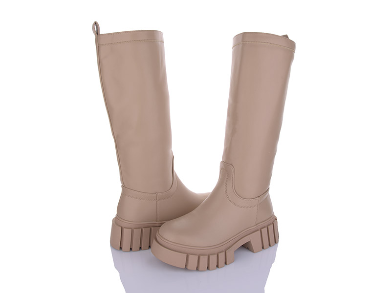 Сапоги VIOLETA (36-41) M10-E8295-2 apricot (деми)