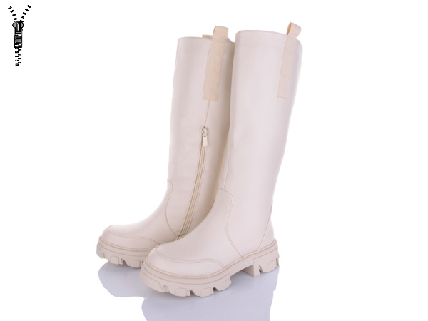 Сапоги VIOLETA (36-41) M15-E621-3 beige (деми)