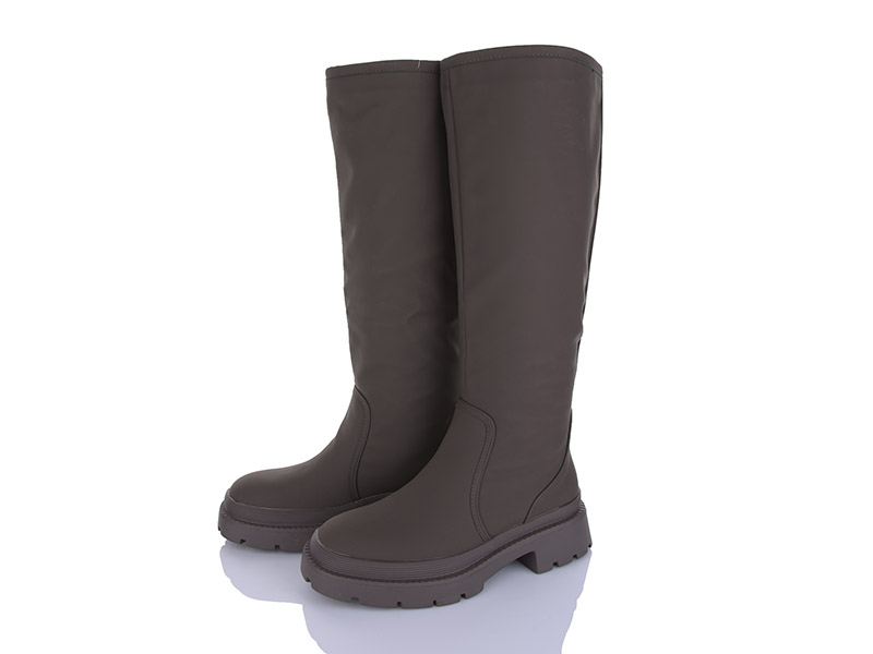 Сапоги VIOLETA (36-41) M17-E680-9 olive (деми)