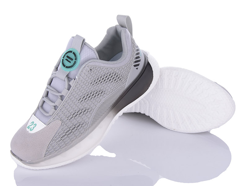 Кроссовки VIOLETA (40-44) Y170-T200 grey (деми)