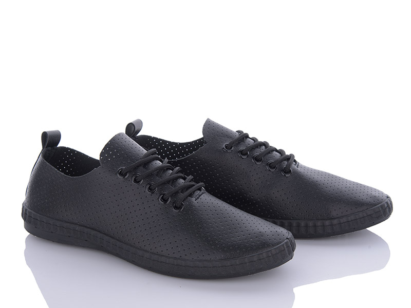 Кеды VIOLETA (36-41) 20-970 all black (лето)