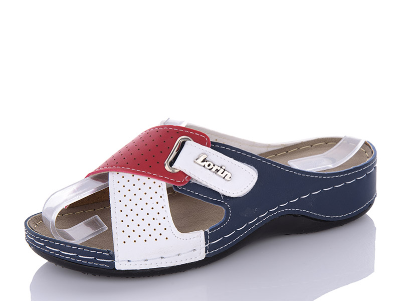 Шлепанцы Sali One (37-41) 404-3 том (лето)