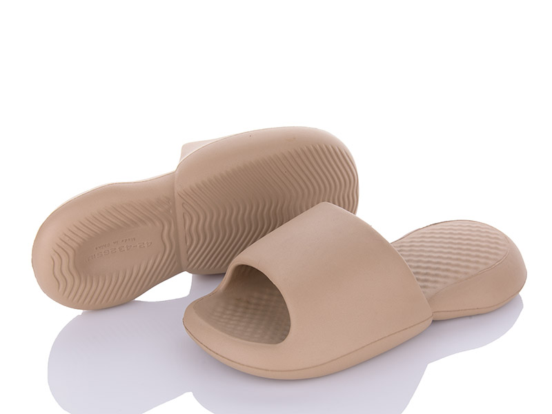 Шлепанцы VIOLETA (40-45) ML7-2088 khaki (лето)