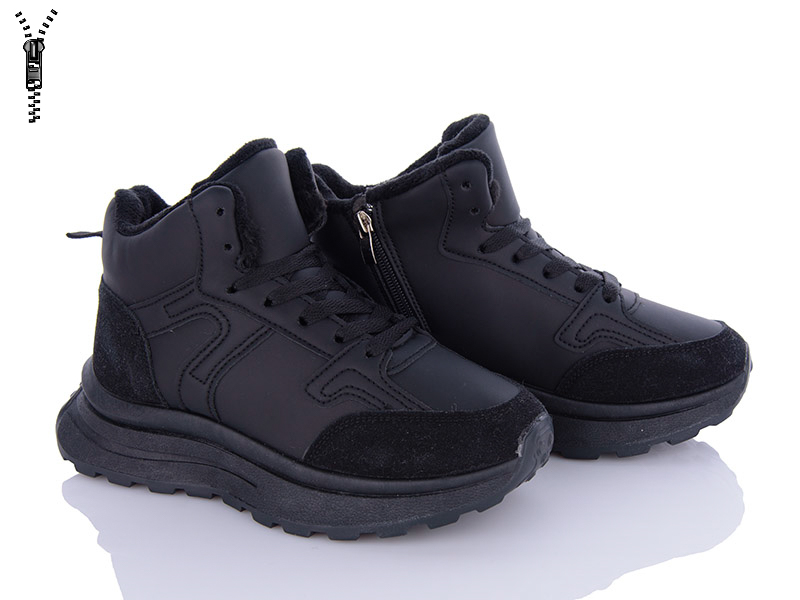 Ботинки VIOLETA (36-41) 149-29 black (зима)