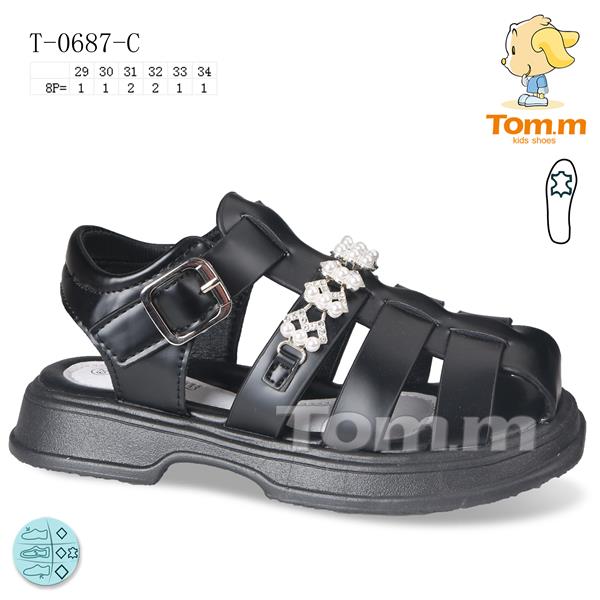 Босоножки ТОМ.М (29-34) 0687C (лето)