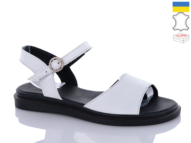 Босоножки Sali (37-41) 508 білий (лето)