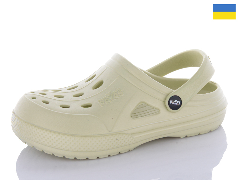 Кроксы Inblu (36-41) Крокс оливковий (лето)