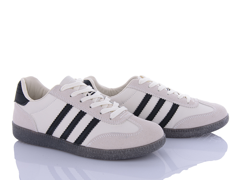 Кеды VIOLETA (36-41) HD40-149-42 grey-black (деми)