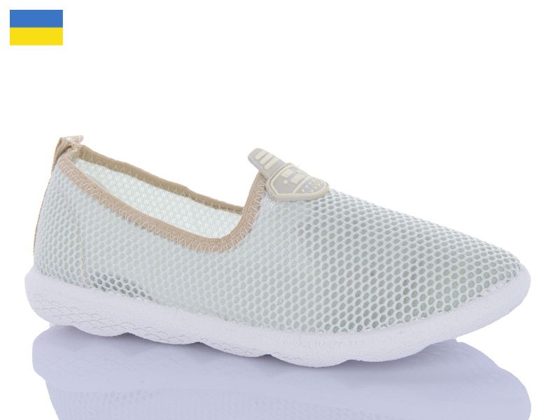 Кроссовки Inblu (36-41) TCA N18 жемчуг білий (лето)