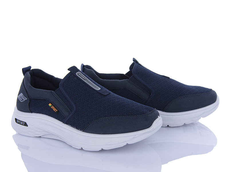 Кроссовки VIOLETA (40-45) 45-104 navy (лето)