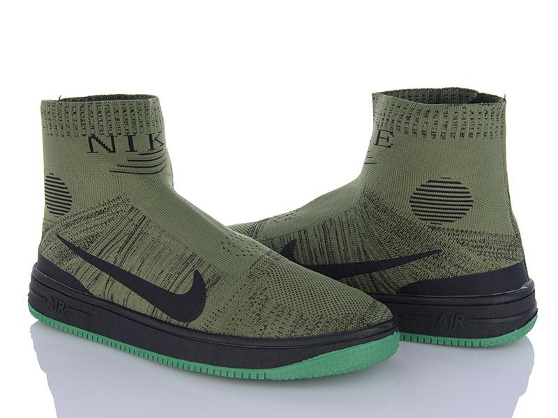 Кроссовки Obuv OK (40-45) 1896 green (лето)