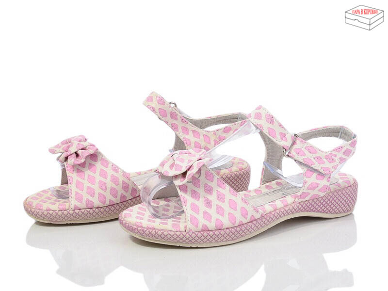 Босоножки DeMur (30-37) 8868-25 pink (лето)