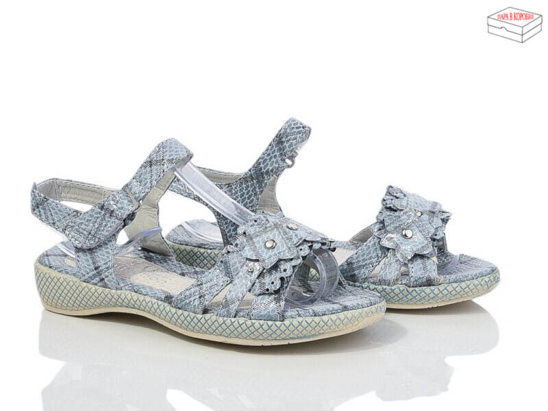 Босоножки DeMur (30-37) 8868-27 l.blue (лето)