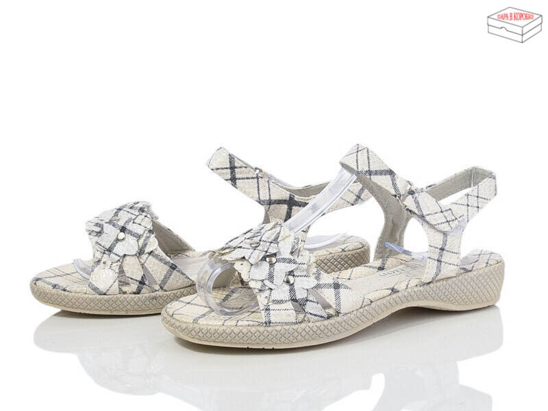 Босоножки DeMur (30-37) 8868-27 white (лето)