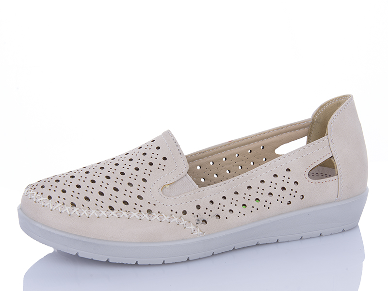 Туфли Red-Sun (37-42) JSD009 beige (лето)