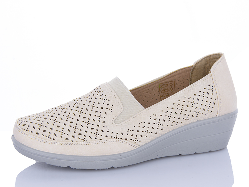 Туфли Red-Sun (37-42) JSD010 beige (лето)