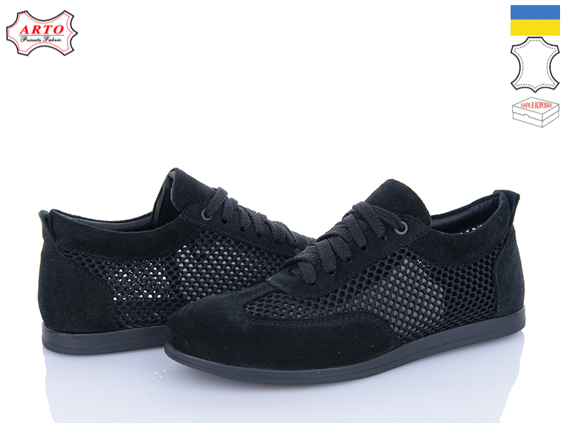 Кроссовки Arto (36-40) 0508 ч-з (лето)