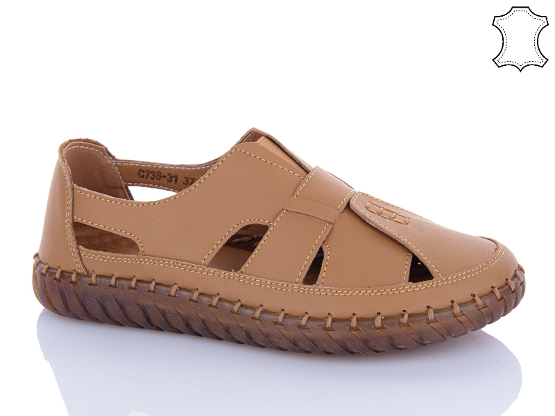 Туфли Jiulai (36-41) C738-31 (лето)