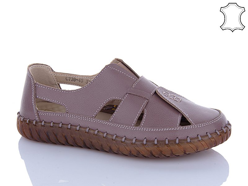 Туфли Jiulai (36-41) C738-45 (лето)