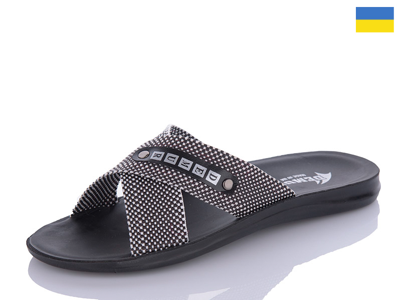 Шлепанцы Gurkem (40-46) TRK STL new grey (лето)