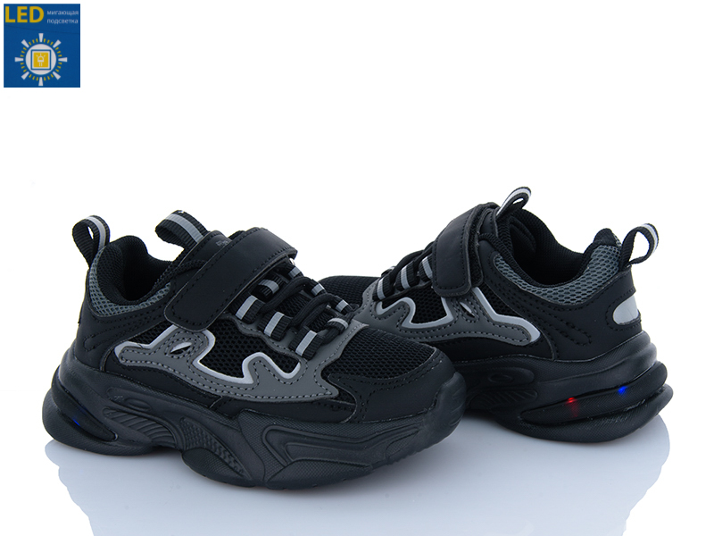 Кроссовки Poni Kids (26-31) 2054-1A LED (деми)