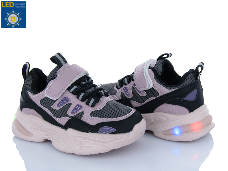 Кроссовки Poni Kids (26-31) 2054-3F LED (деми)