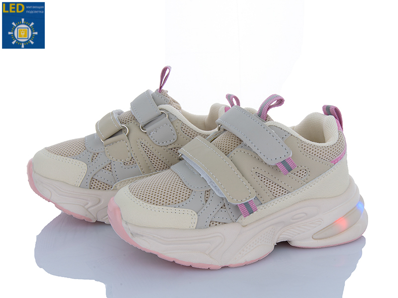Кроссовки Poni Kids (26-31) 2054-4L LED (деми)