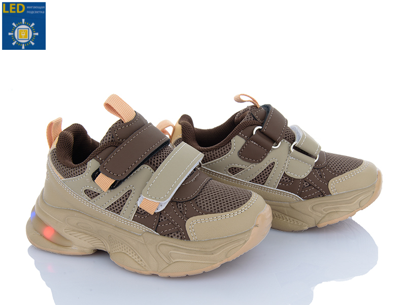 Кроссовки Poni Kids (26-31) 2054-4T LED (деми)