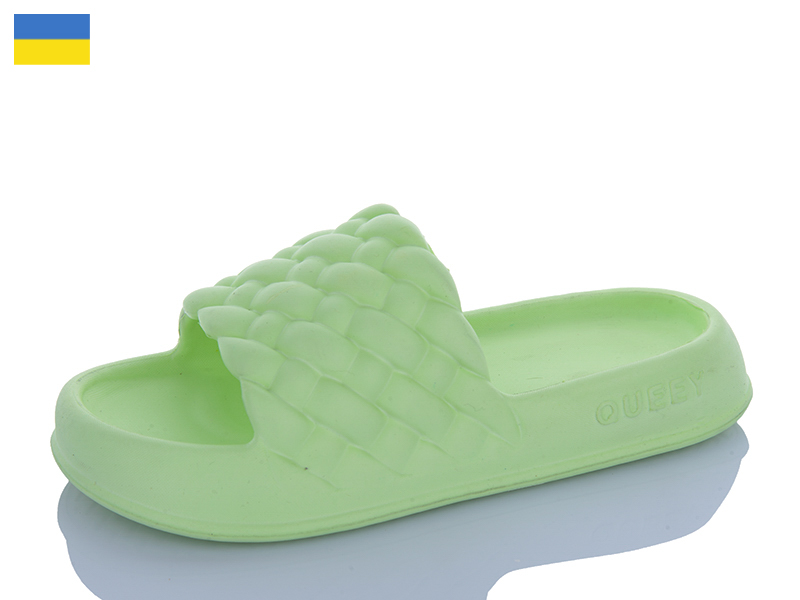 Шлепанцы ALEX M&L (36-41) ML2001 св.лайм (лето)