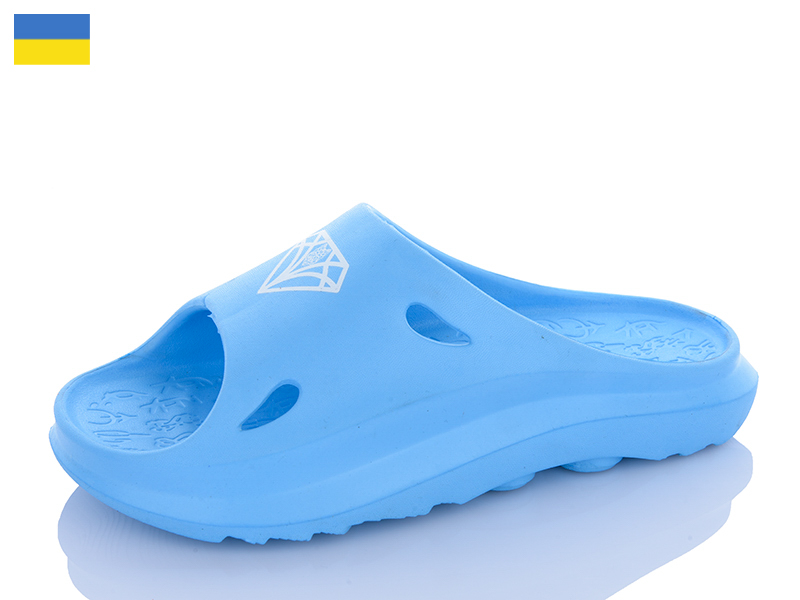 Шлепанцы ALEX M&L (36-41) ML2002 блакитний (лето)