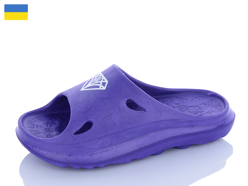 Шлепанцы ALEX M&L (36-41) ML2002 бузковий (лето)