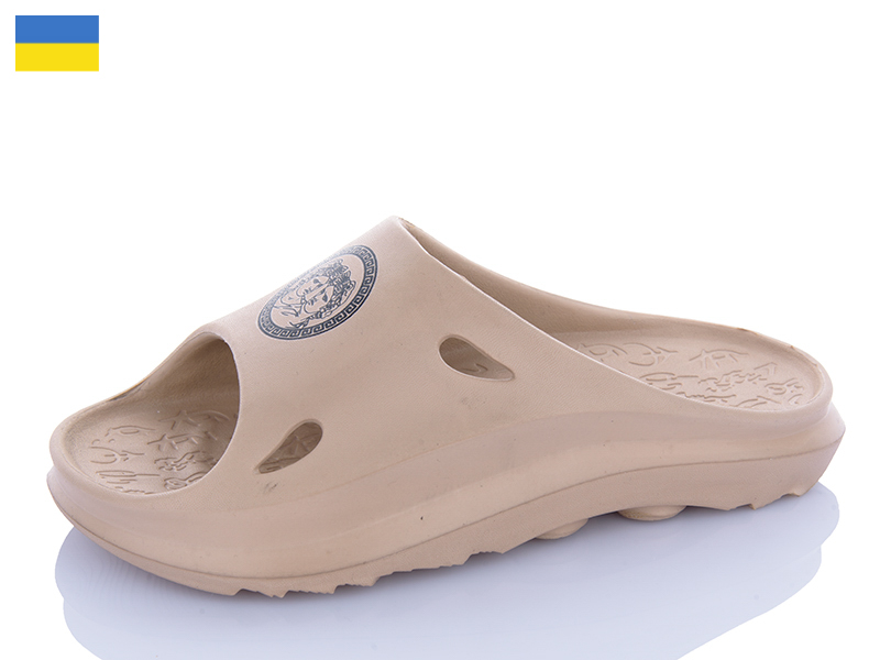 Шлепанцы ALEX M&L (36-41) ML2002 капучино (лето)