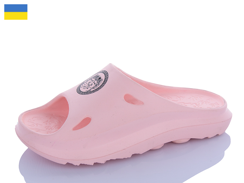 Шлепанцы ALEX M&L (36-41) ML2002 пудра (лето)