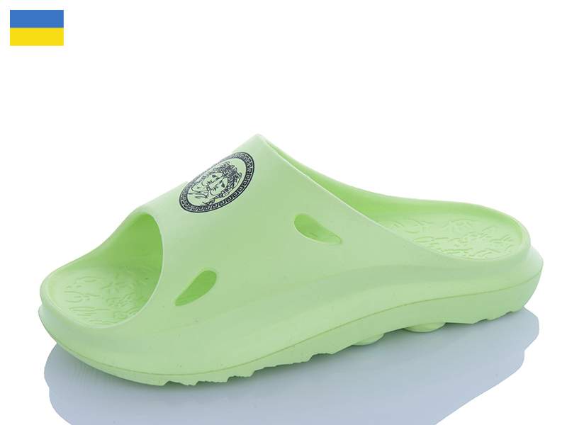 Шлепанцы ALEX M&L (36-41) ML2002 св.лайм (лето)