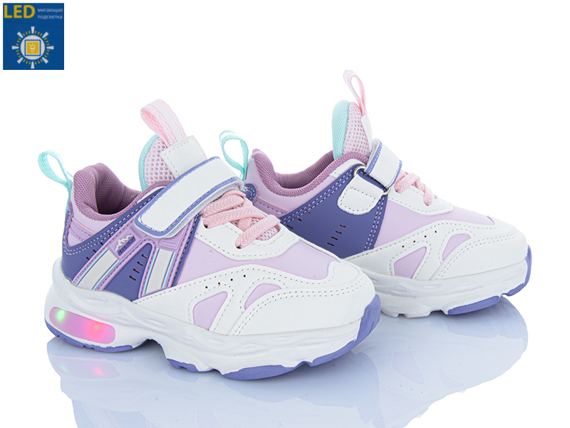 Кроссовки Poni Kids (26-31) 43-1D LED (деми)