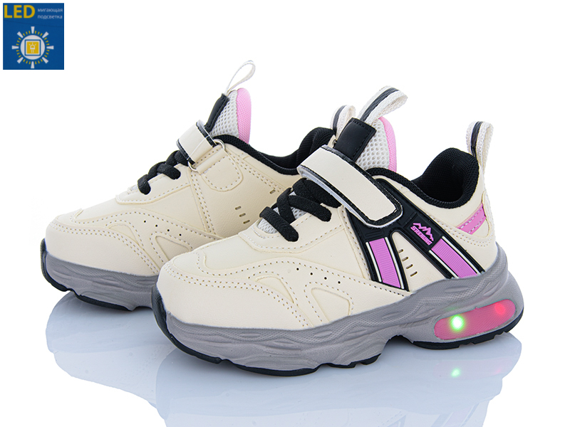 Кроссовки Poni Kids (26-31) 43-1ZD LED (деми)